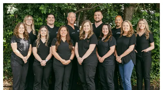 Chiropractor LaGrange GA Jim Aspinwall With Team